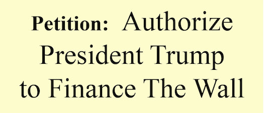 Authorize President Trump